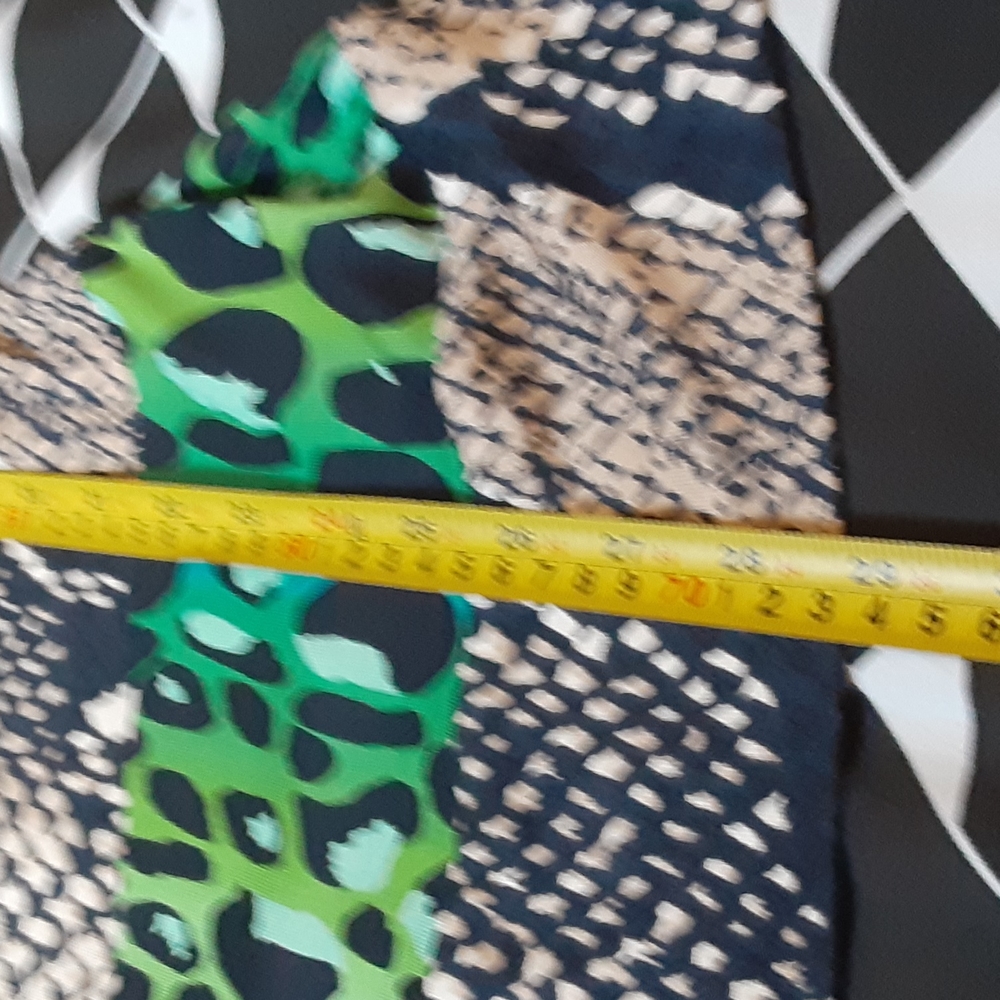 Diane Von Furstenberg Augustine Silk Open Back Midi Dress Animal Print Size 8 - Picture 11 of 13